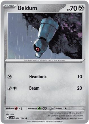Beldum (59) [ME04: Chaos Rising]