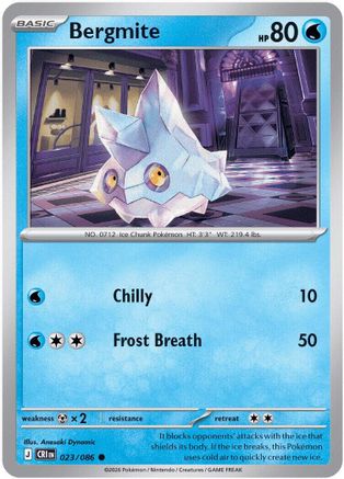 Bergmite (23) [ME04: Chaos Rising]