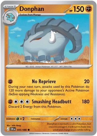 Donphan (45) [ME04: Chaos Rising] Reverse Holofoil