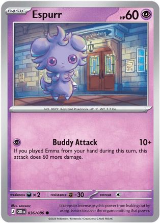 Espurr (36) [ME04: Chaos Rising]