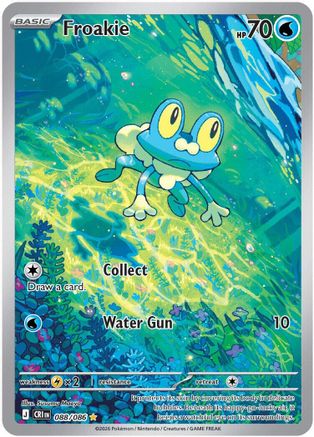 Froakie - 088/086 (88) [ME04: Chaos Rising] Holofoil