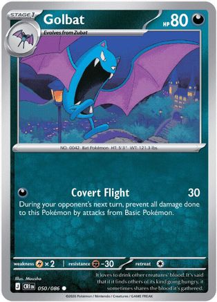 Golbat (50) [ME04: Chaos Rising] Reverse Holofoil