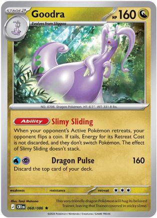 Goodra (68) [ME04: Chaos Rising] Holofoil