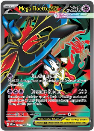 Mega Floette ex - 101/086 (101) [ME04: Chaos Rising] Holofoil