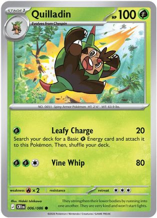 Quilladin (6) [ME04: Chaos Rising]