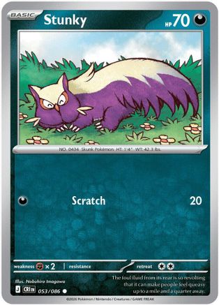 Stunky (53) [ME04: Chaos Rising] Reverse Holofoil