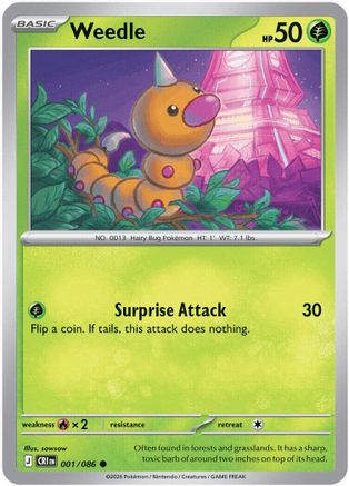 Weedle (1) [ME04: Chaos Rising]