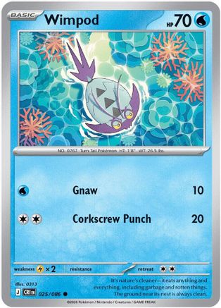 Wimpod (25) [ME04: Chaos Rising] Reverse Holofoil