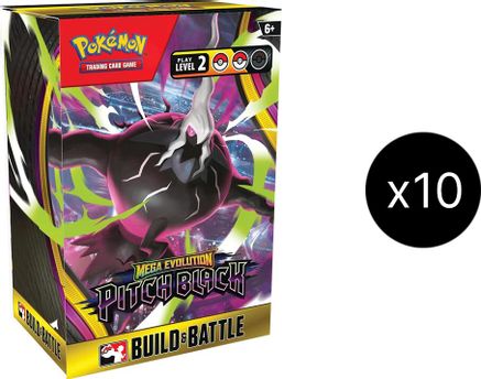 Pokemon Pitch Black Build & Battle Box Display