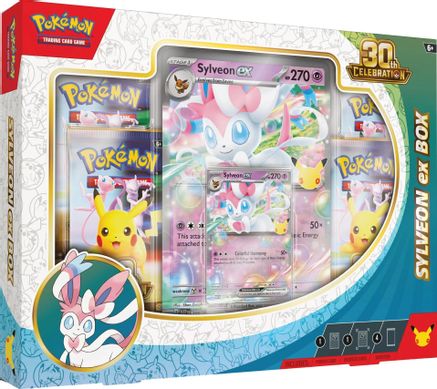 Pokemon 30th Celebration Sylveon/Greninja ex Box [RANDOM] (PRE-ORDER) SEPTEMBER 17th (Release Day +1)