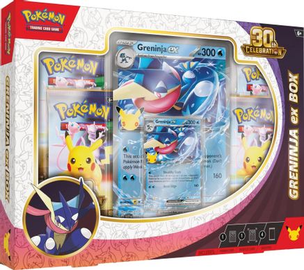 Pokemon 30th Celebration Sylveon/Greninja ex Box [RANDOM] (PRE-ORDER) SEPTEMBER 17th (Release Day +1)