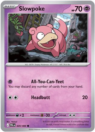 Slowpoke (29) [ME05: Pitch Black]