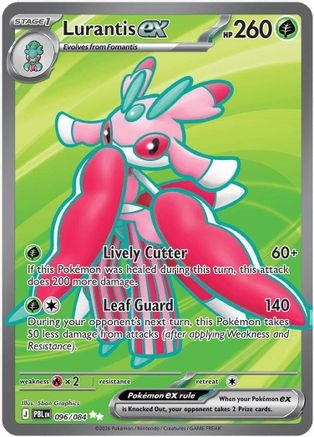 Lurantis ex - 096/084 (96) [ME05: Pitch Black] Holofoil
