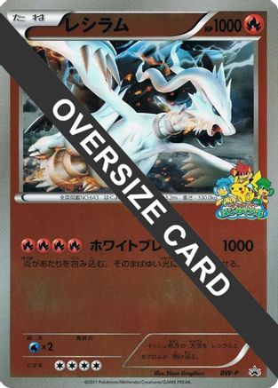 Reshiram (Beginner's Battle Conference) (Jumbo) () [BW-P Promotional cards] Holofoil