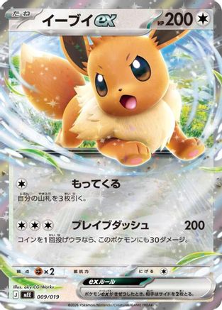Eevee ex (009/019) [MEE: Starter Set ex Eevee ex] Holofoil