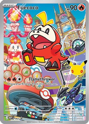 Fuecoco -  062 (62) [ME: Mega Evolution Promo] Holofoil