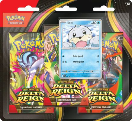 Pokemon Delta Reign 3 Pack Blister [Seel] Pre-Order (Nov 6th)