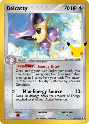 Delcatty (5) [ME: 30th Celebration Classic Collection] Holofoil
