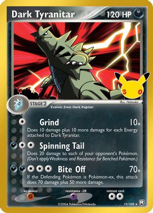 Dark Tyranitar (19) [ME: 30th Celebration Classic Collection] Holofoil