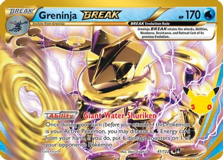 Greninja BREAK (41) [ME: 30th Celebration Classic Collection] Holofoil