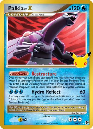 Palkia LV.X (106) [ME: 30th Celebration Classic Collection] Holofoil