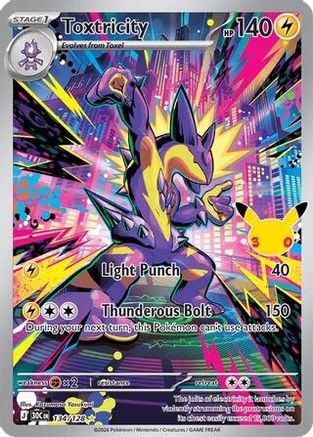 Toxtricity - 134/128 (134) [ME: 30th Celebration] Holofoil