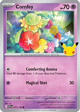Comfey (77) [ME: 30th Celebration] Holofoil