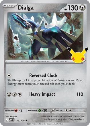Dialga (103) [ME: 30th Celebration] Holofoil