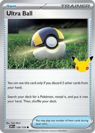 Ultra Ball (128) [ME: 30th Celebration] Holofoil