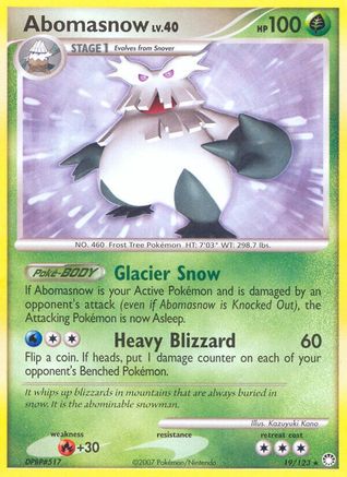 Abomasnow (19) [Mysterious Treasures]