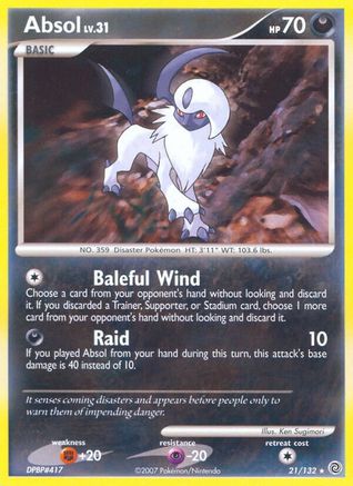 Absol (21) [Secret Wonders] Reverse Holofoil