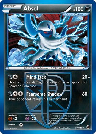 Absol (Team Plasma) (67) [Plasma Freeze] Holofoil