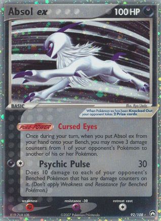 Absol ex (92) [Power Keepers] Holofoil