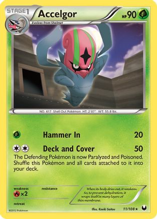 Accelgor (11) [Dark Explorers]