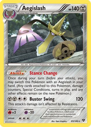 Aegislash (85) (85) [XY Base Set]