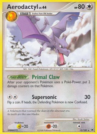 Aerodactyl (15) [Majestic Dawn] Reverse Holofoil