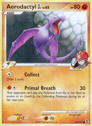 Aerodactyl GL (55) [Rising Rivals]