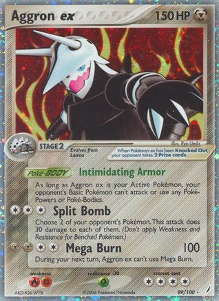 Aggron ex (89) [Crystal Guardians] Holofoil