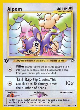 Aipom (26) [Neo Genesis] Unlimited
