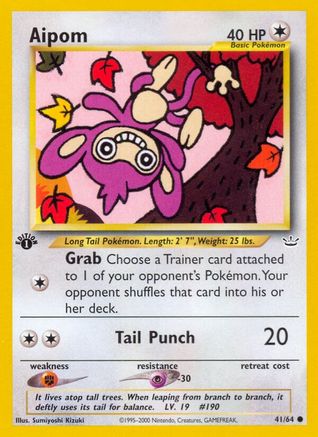 Aipom (41) [Neo Revelation] 1st Edition