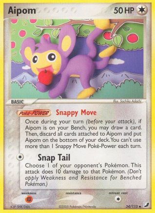 Aipom (34) [Unseen Forces]