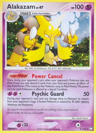 Alakazam (2) [Mysterious Treasures] Reverse Holofoil