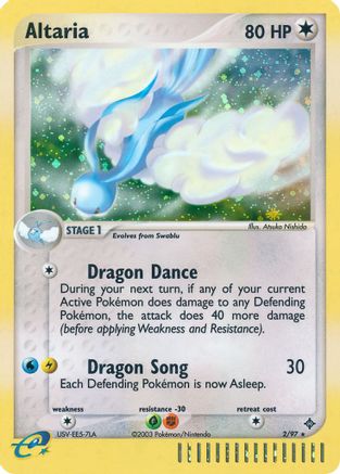 Altaria (2) [Dragon] Reverse Holofoil