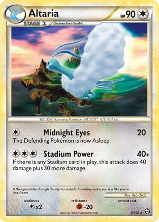 Altaria (2) [Triumphant] Reverse Holofoil