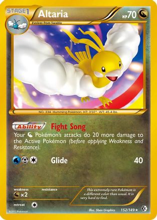 Altaria (152) [Boundaries Crossed] Holofoil
