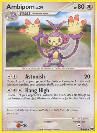 Ambipom (35) [Majestic Dawn]