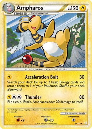 Ampharos (14) [HeartGold SoulSilver] Reverse Holofoil