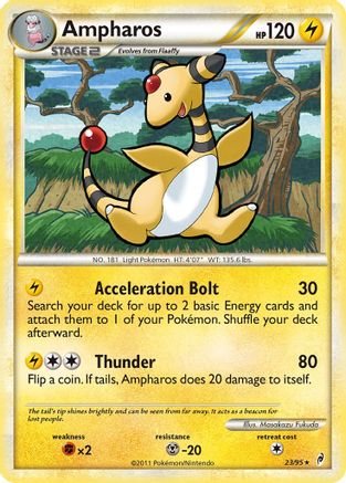 Ampharos (23) [Call of Legends] Reverse Holofoil