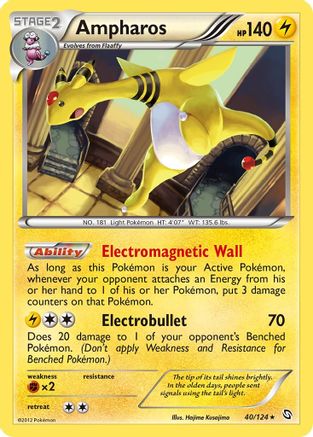 Ampharos (40) [Dragons Exalted] Reverse Holofoil