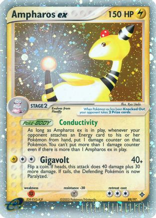 Ampharos ex (89) [Dragon] Holofoil